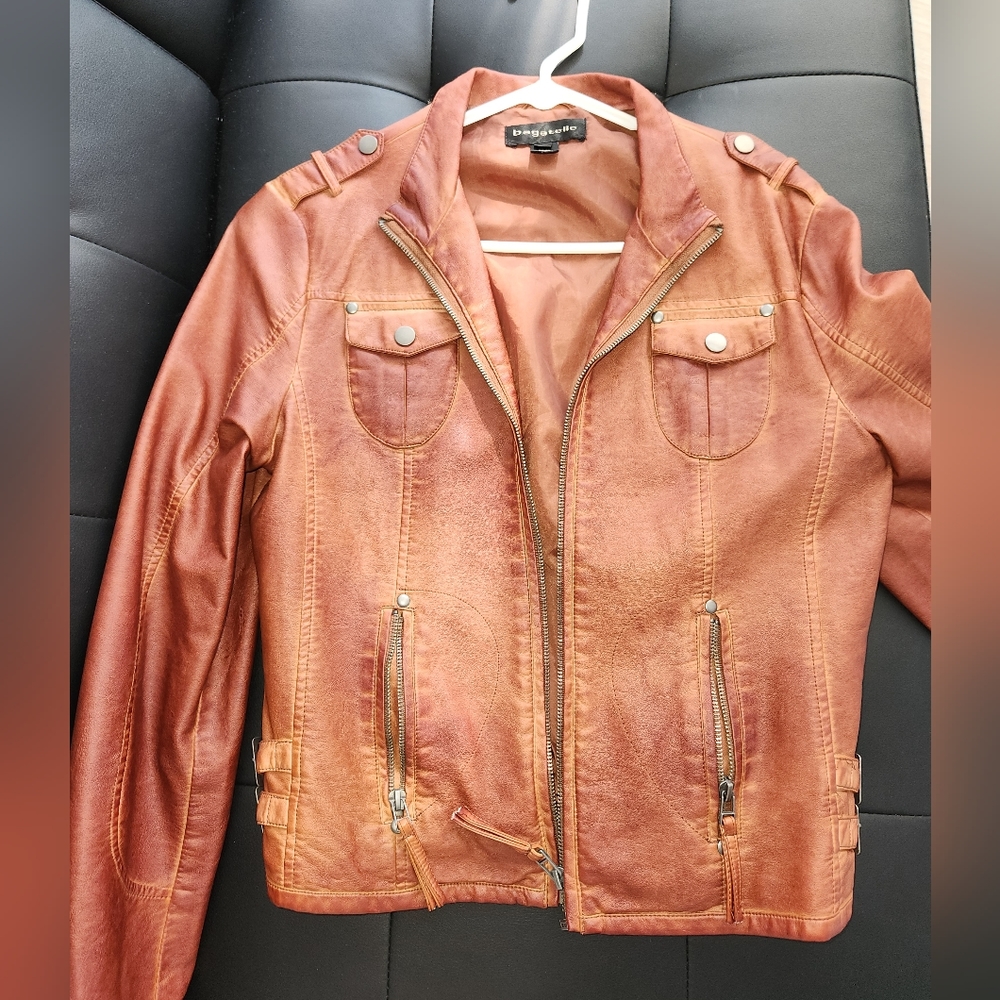 Leather jacket